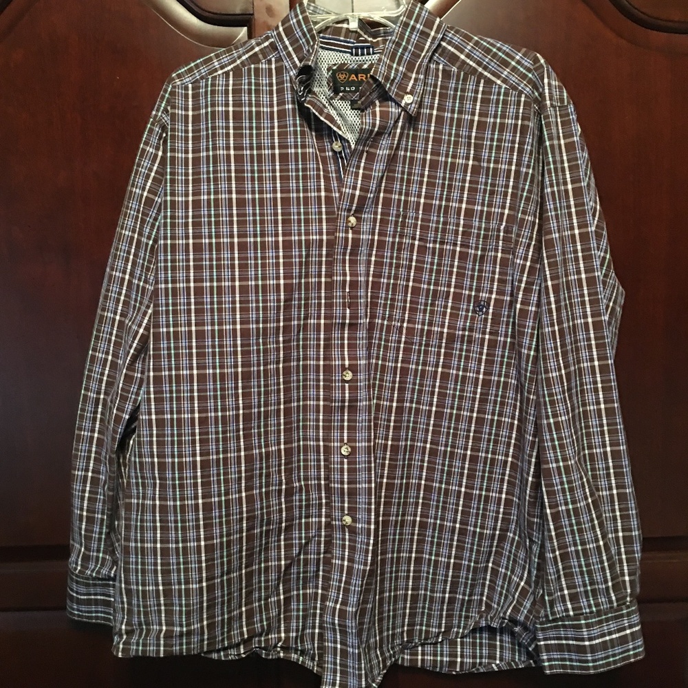 ARIAT Pro Series Men's Button Shirt - Medium